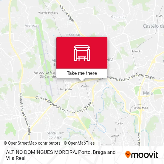 ALTINO DOMINGUES  MOREIRA map