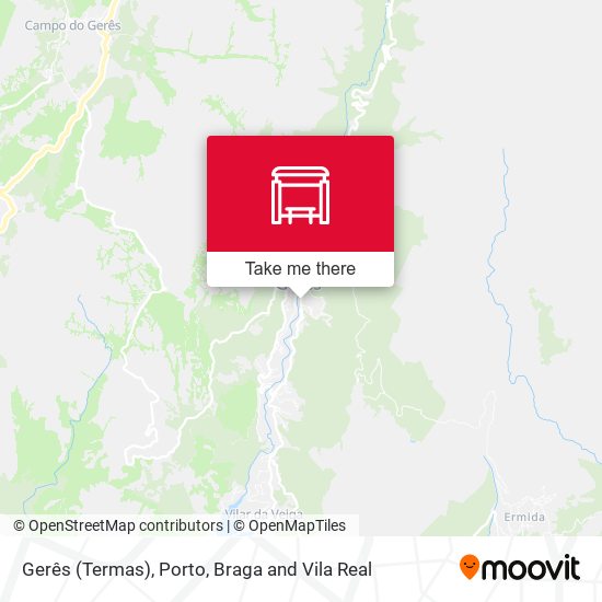 Gerês (Termas) mapa