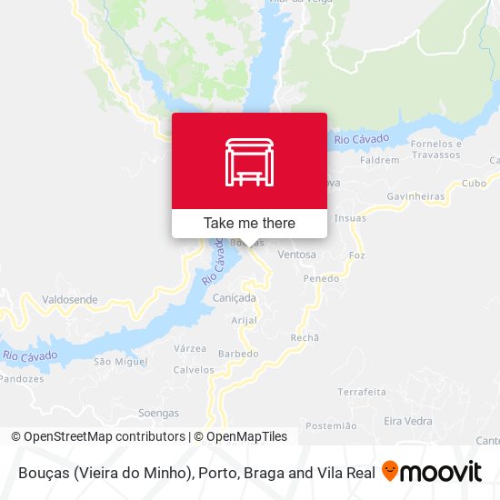 Bouças (Vieira do Minho) map