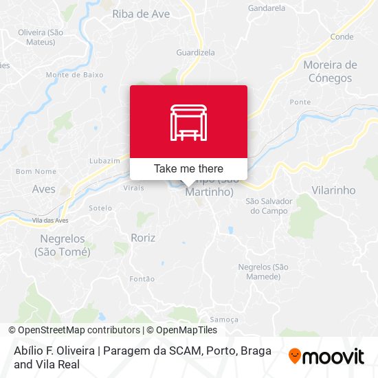 Abílio F. Oliveira | Paragem da SCAM map
