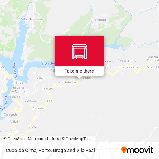 Cubo de Cima map