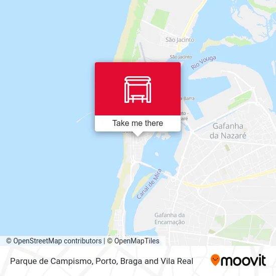 Parque de Campismo map