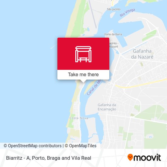 Biarritz - A map