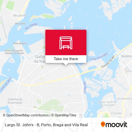 Largo St. John's - B map