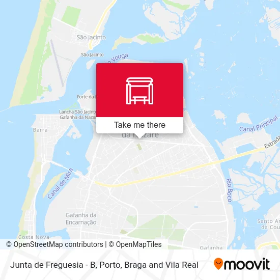 Junta de Freguesia - B map