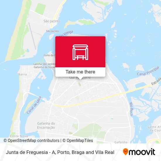 Junta de Freguesia - A map