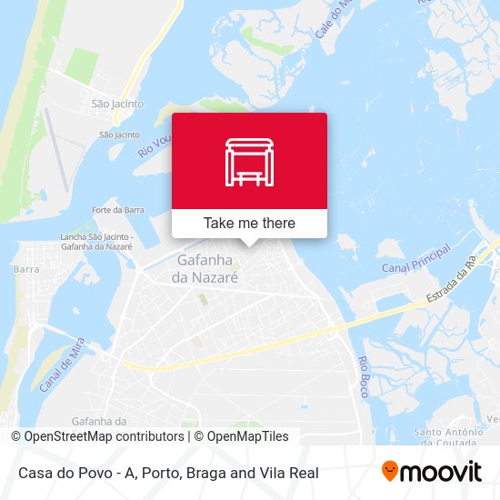 Casa do Povo - A mapa