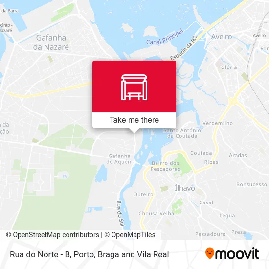 Rua do Norte - B mapa