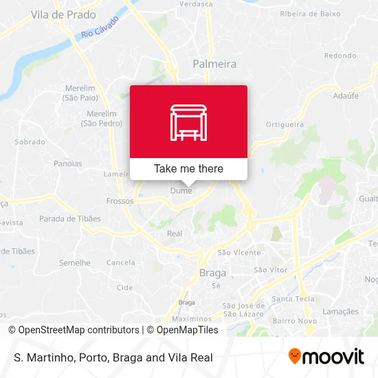 S. Martinho map
