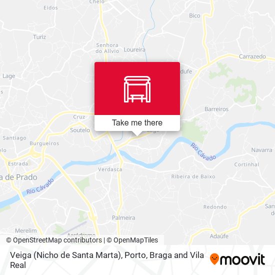 Veiga (Nicho de Santa Marta) map