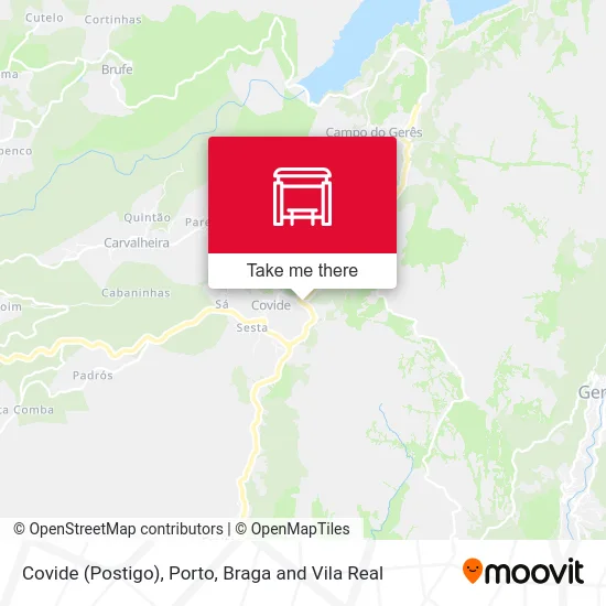 Covide (Postigo) map