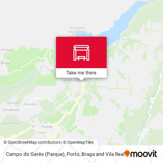 Campo do Gerês (Parque) map
