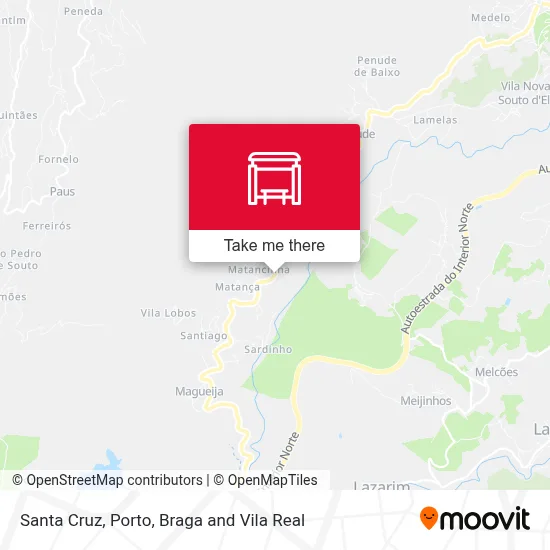 Santa Cruz map