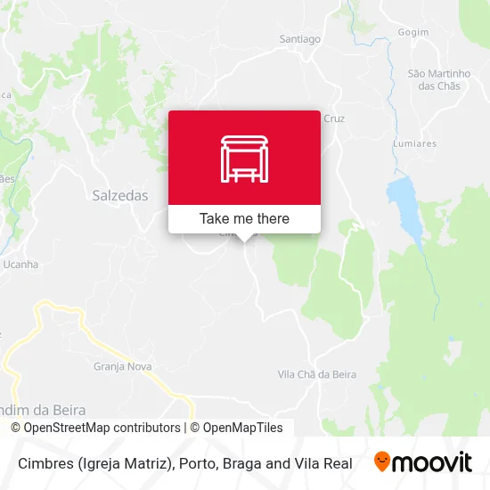 Cimbres (Igreja Matriz) map