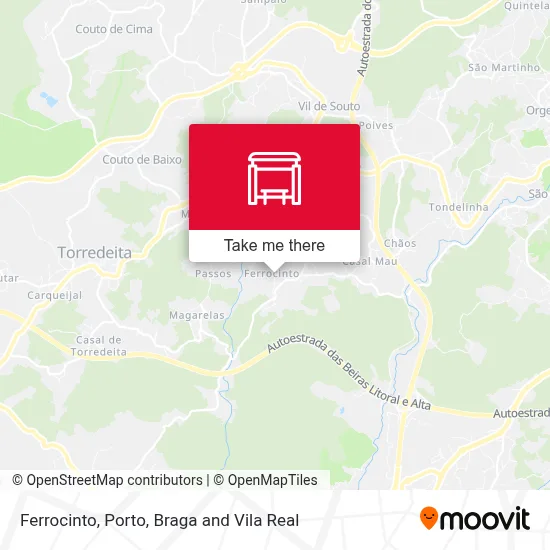 Ferrocinto map