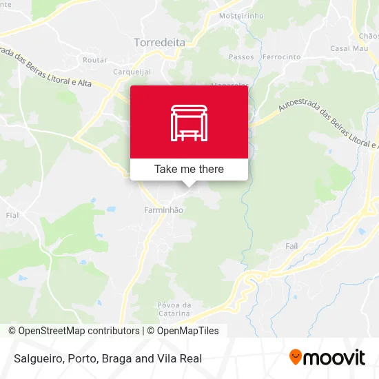 Salgueiro map