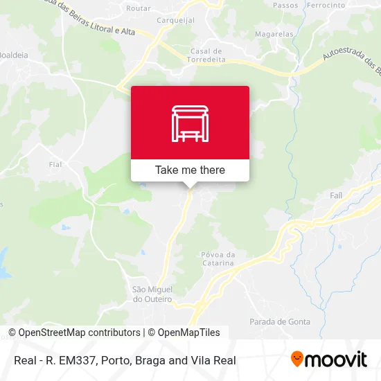 Real - R. EM337 map