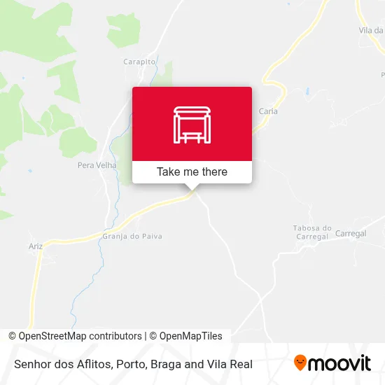 Senhor dos Aflitos map