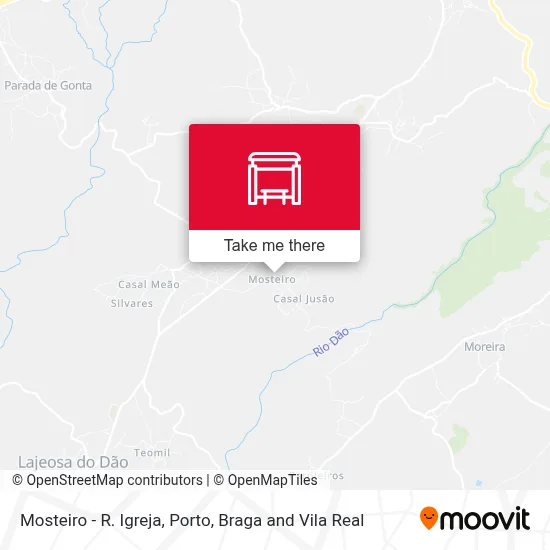 Mosteiro - R. Igreja map