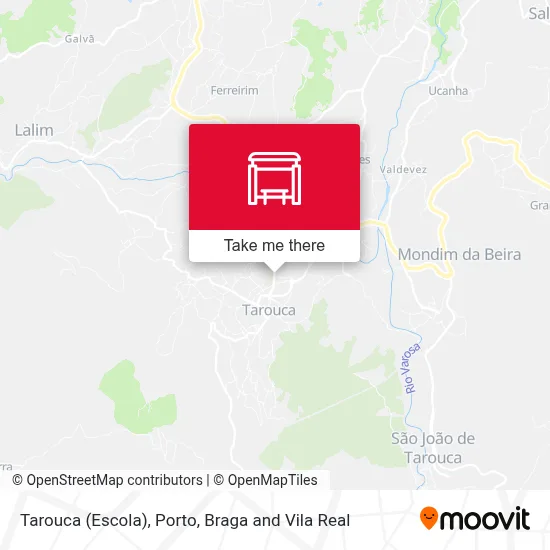 Tarouca (Escola) map