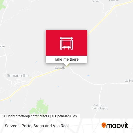 Sarzeda map