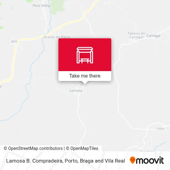 Lamosa B. Compradeira map