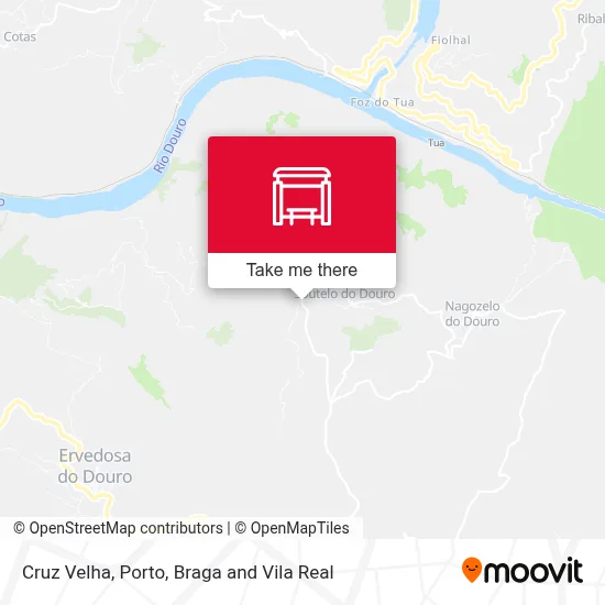 Cruz Velha map