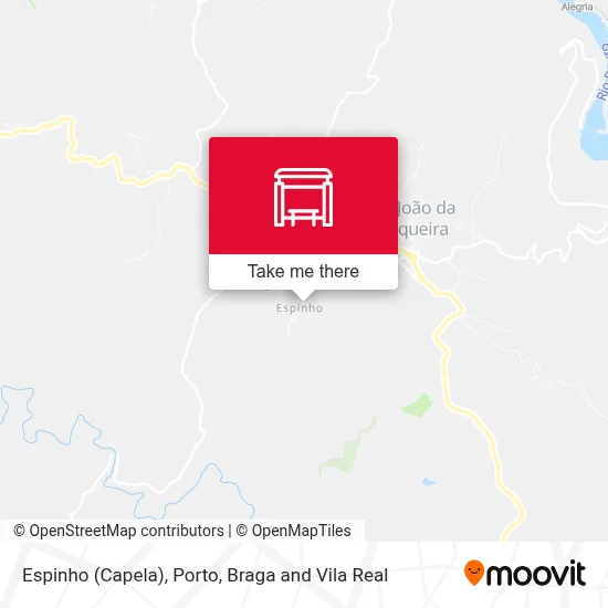 Espinho (Capela) map