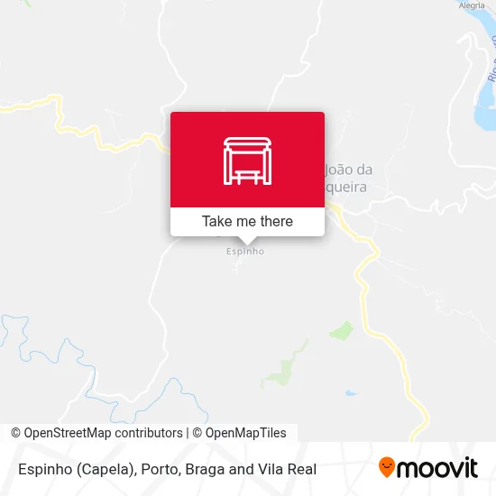 Espinho (Capela) map