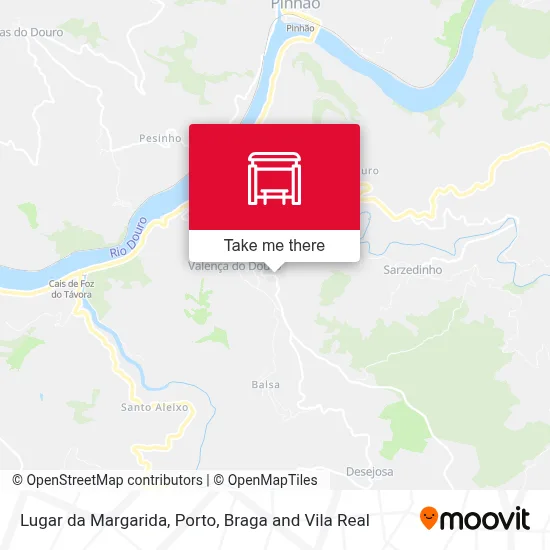 Lugar da Margarida map
