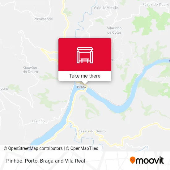 Pinhão map
