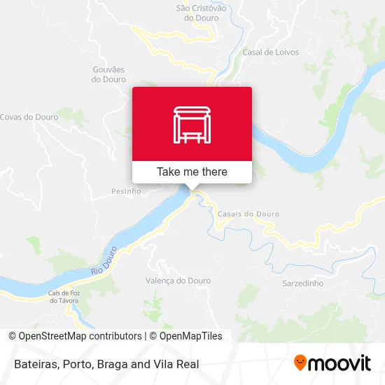 Bateiras map