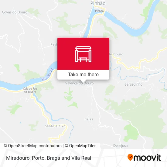 Miradouro map