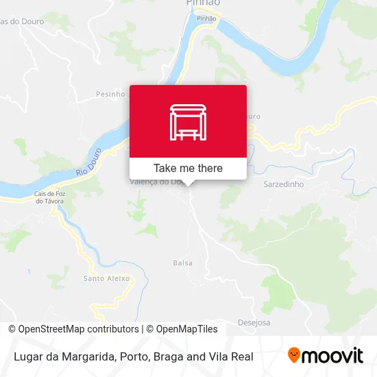 Lugar da Margarida map