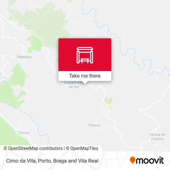 Cimo da Vila map