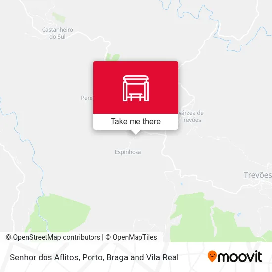Senhor dos Aflitos map
