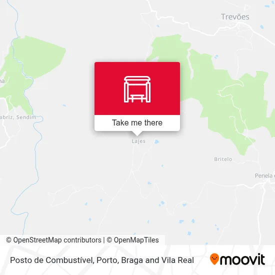 Posto de Combustível map