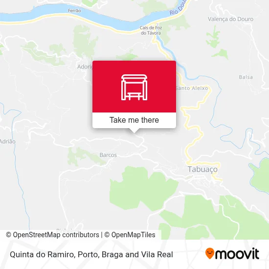 Quinta do Ramiro map