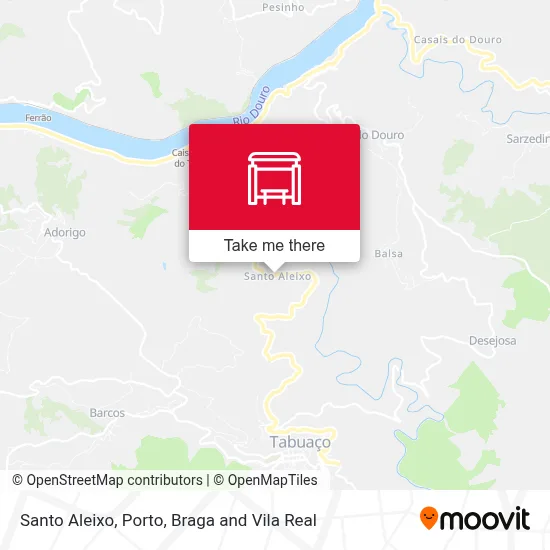 Santo Aleixo map