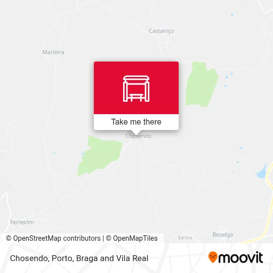 Chosendo map