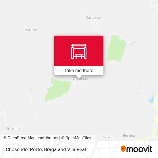 Chosendo map