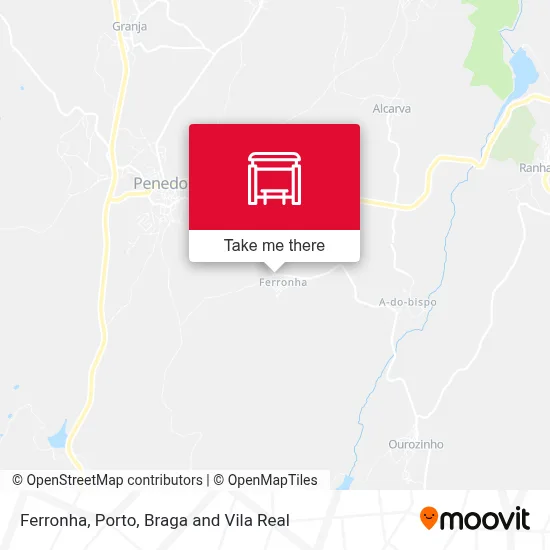 Ferronha map