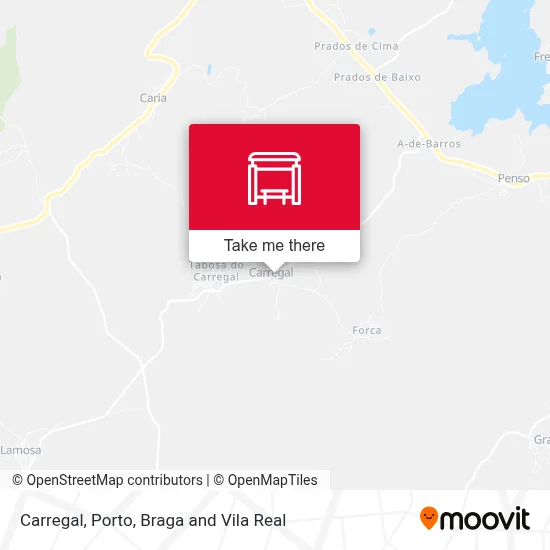 Carregal map