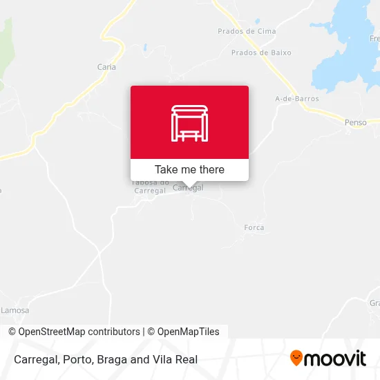 Carregal map