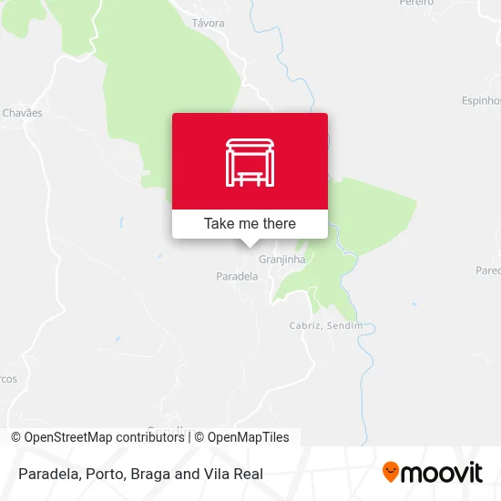 Paradela map