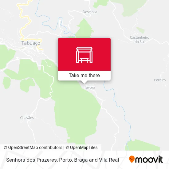 Senhora dos Prazeres map