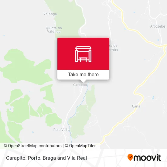 Carapito map