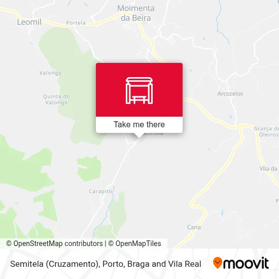 Semitela (Cruzamento) map