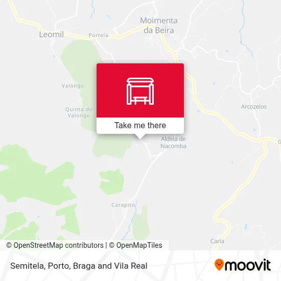 Semitela map