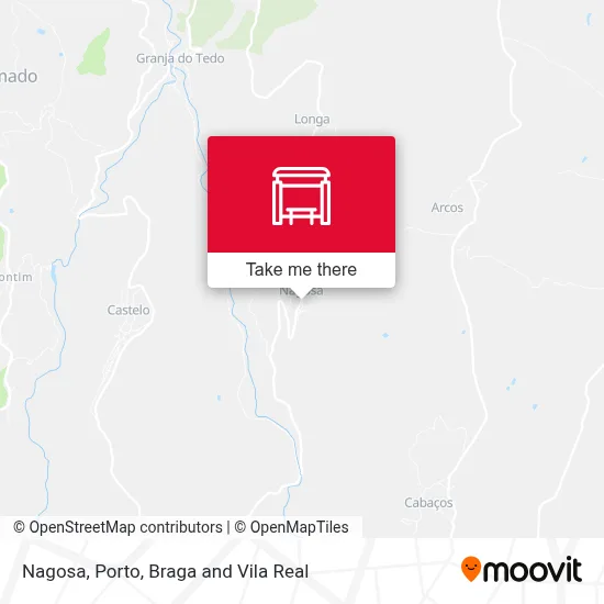 Nagosa map